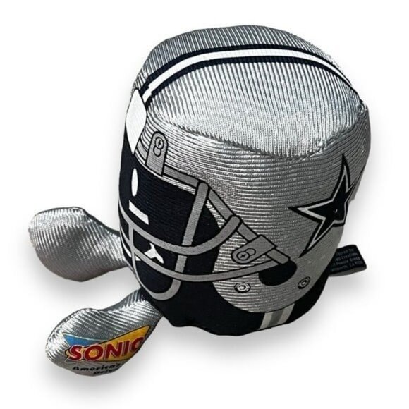 TWO Sonic Wacky Pack Sock Tots Dallas Cowboys & Sock Monkey Mini Plush Toys - Picture 6 of 10